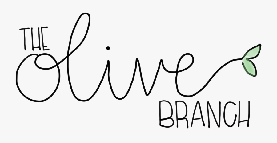Transparent Olive Branch Png - Calligraphy, Transparent Clipart