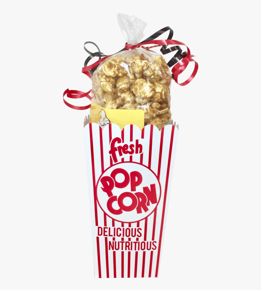 Popcorn Box, Transparent Clipart