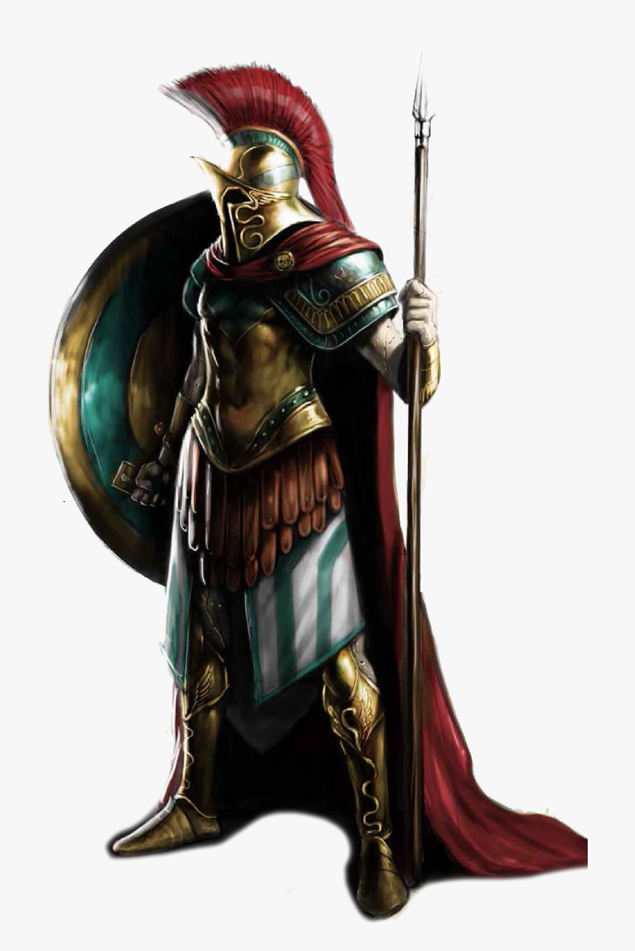 D&d Armor Png - Fantasy Spartan Warrior , Free Transparent Clipart