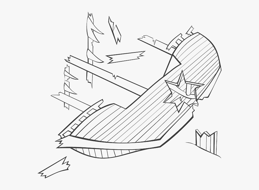 Wreck Drawing At Getdrawings - Shipwreck Clip Art, Transparent Clipart