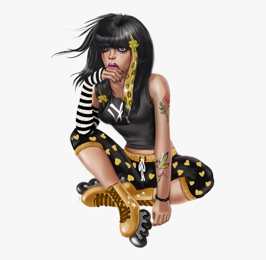 Girl, Transparent Clipart