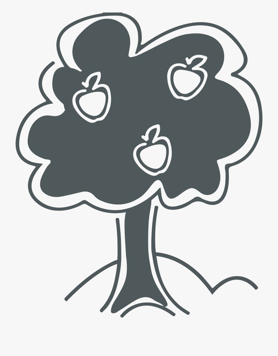 Apples On The Tree Clipart, Transparent Clipart