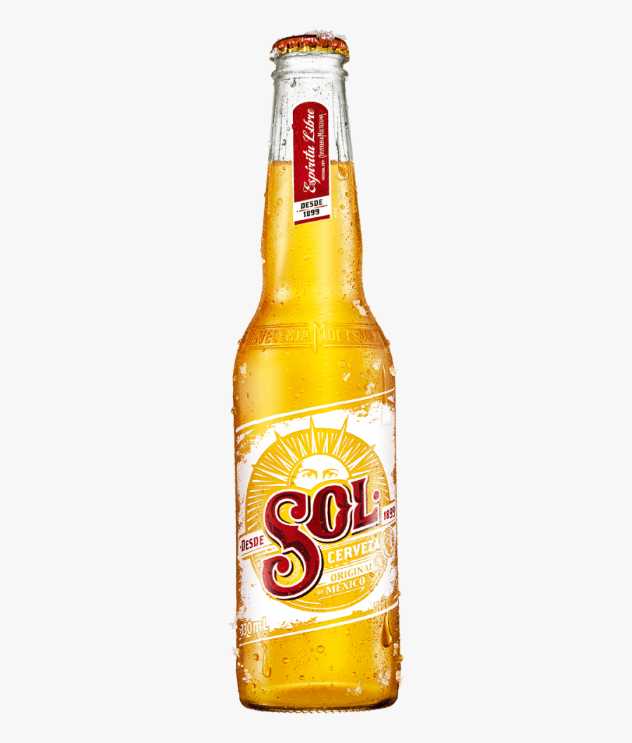 Clip Art Cerveja Sol Br Breweriano - Cerveza Sol, Transparent Clipart