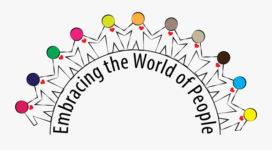 People Embracing Png - Circle, Transparent Clipart