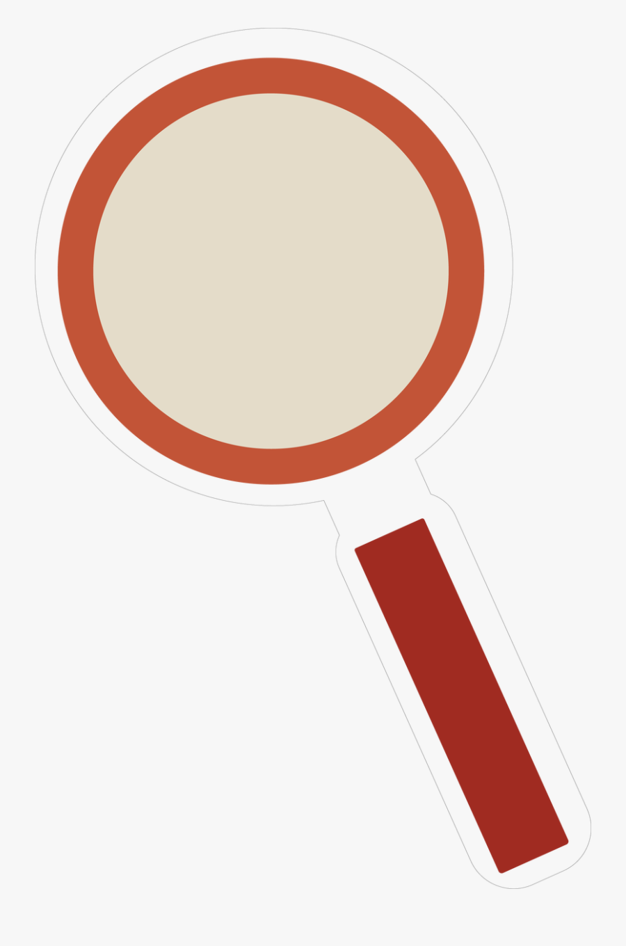 Transparent Magnifying Glass Science Clipart - Circle, Transparent Clipart