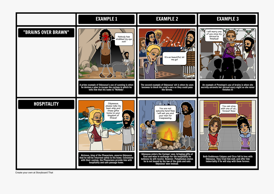 Image Black And White The Odyssey Themes Storyboard - Watson Go To Birmingham Cartoon, Transparent Clipart