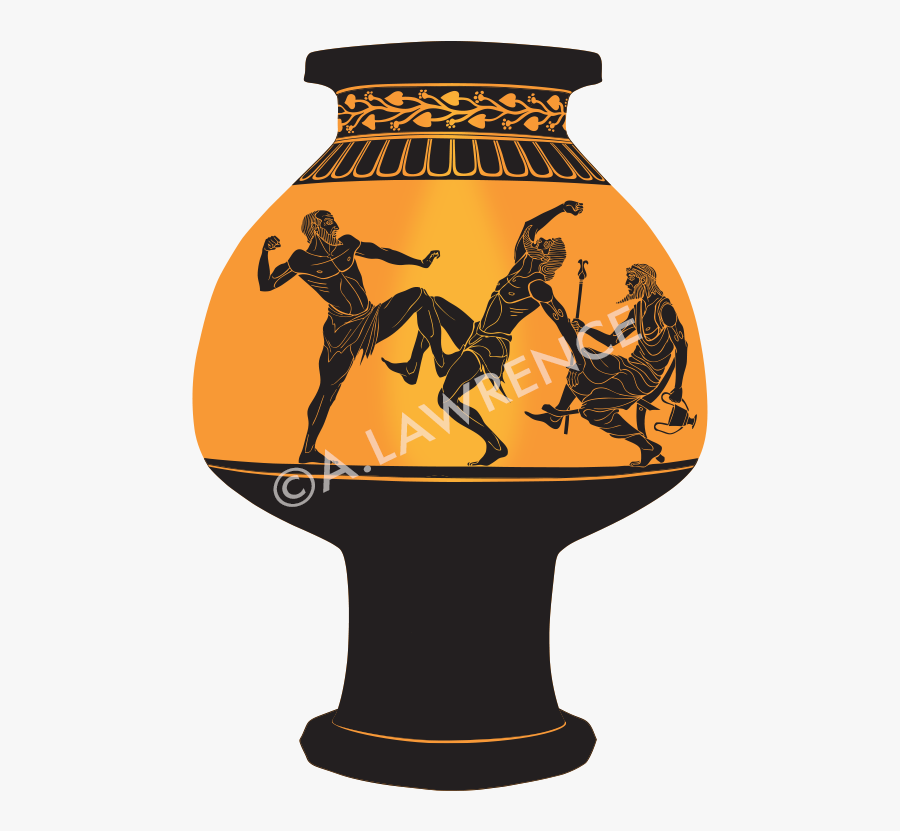 Odyssey Book 11 Vase, Transparent Clipart