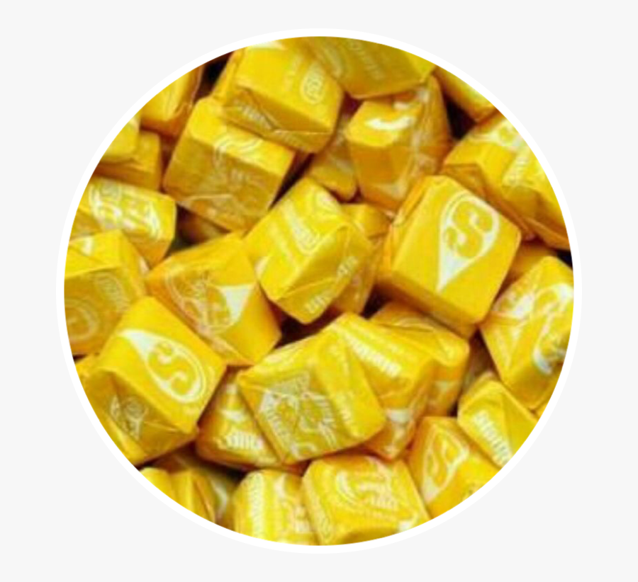 #yellow #aesthetic #starburst #candy #mbbaesthetics - Yellow Aesthetic Stickers Transparent, Transparent Clipart