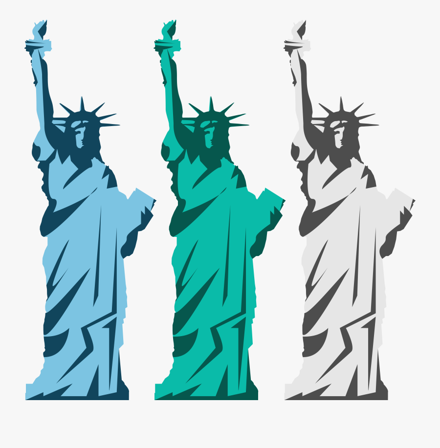 Statue Of Liberty Png Illustration - Statue Of Liberty, Transparent Clipart