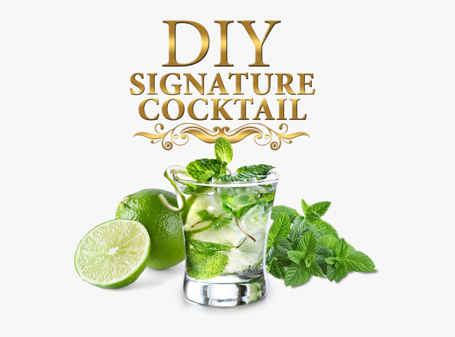 Transparent Cocktail Png - Lime Signature Drink, Transparent Clipart