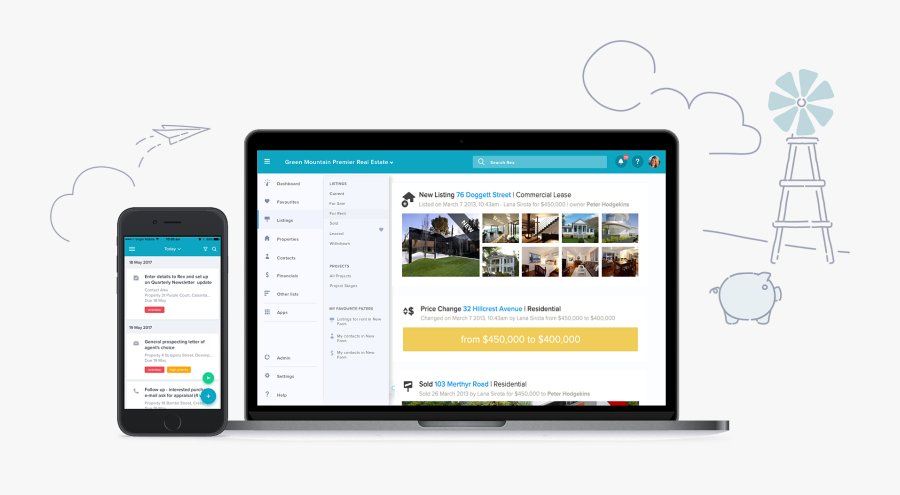 Real Estate Software, Transparent Clipart
