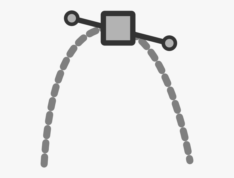 Link Bezier Control Points Svg Clip Arts - Şekil Png, Transparent Clipart