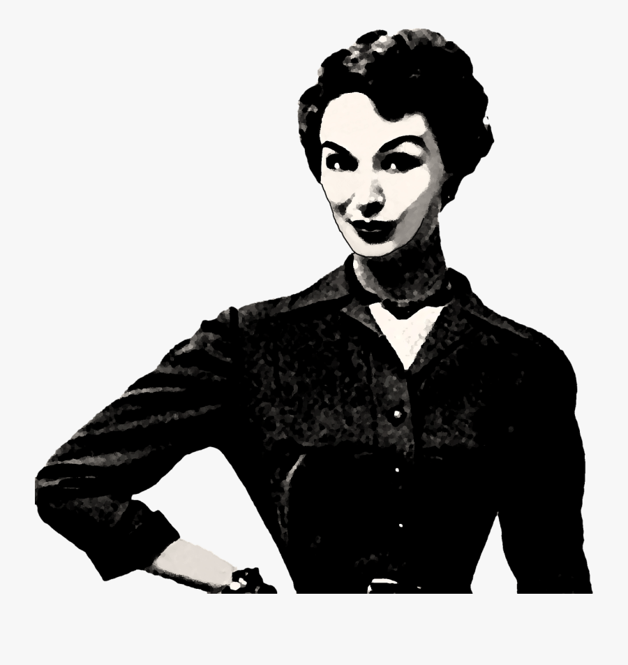 La Fattoria Del Boschetto Woman Clip Art - Vintage Woman Png, Transparent Clipart
