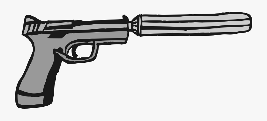 Transparent Pistols Clipart - Pistol Png, Transparent Clipart