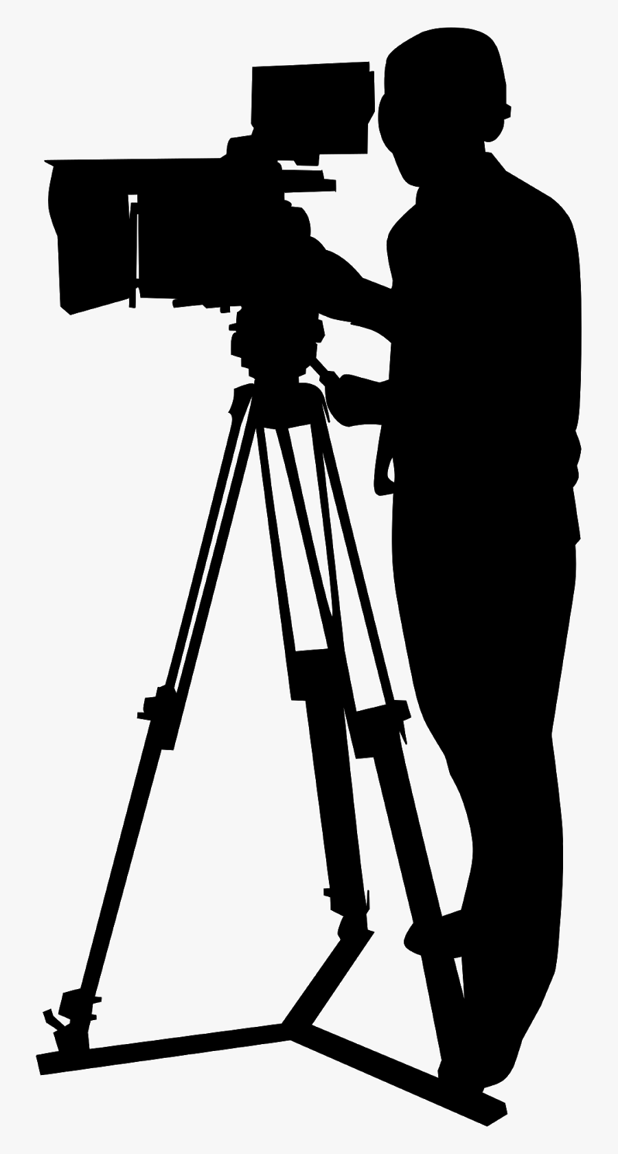 Broadcast Camera Png, Transparent Clipart