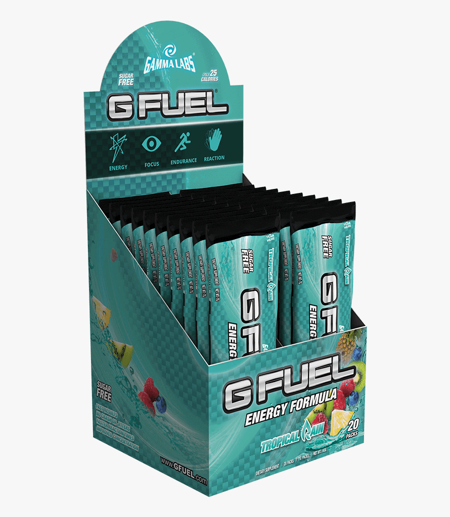 Tropical Box Packs G - G Fuel Tropical Rain, Transparent Clipart