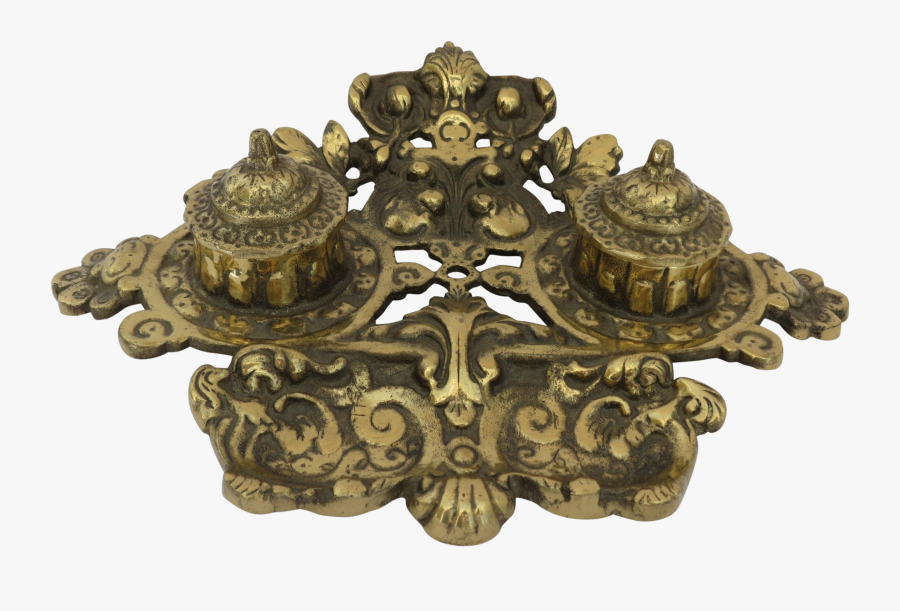 Clip Art Antique Ink Well - Antique, Transparent Clipart