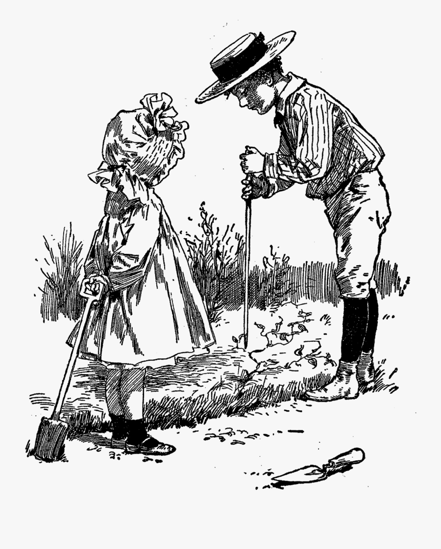 Vintage Girl Drawing Png At Getdrawings - Cartoon, Transparent Clipart