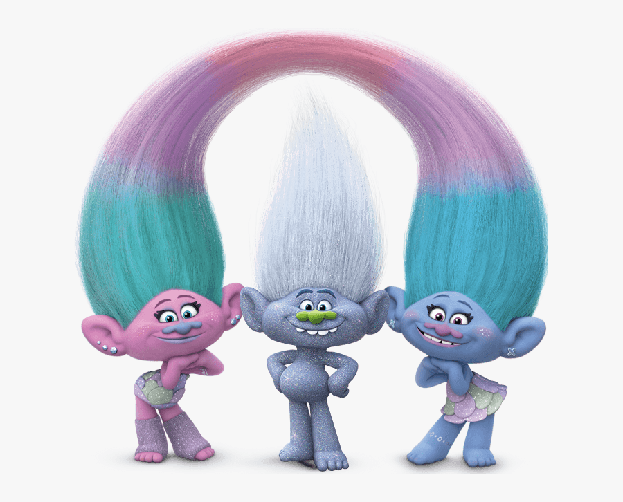 Image - Trolls Poppy Satin And Chenille, Transparent Clipart