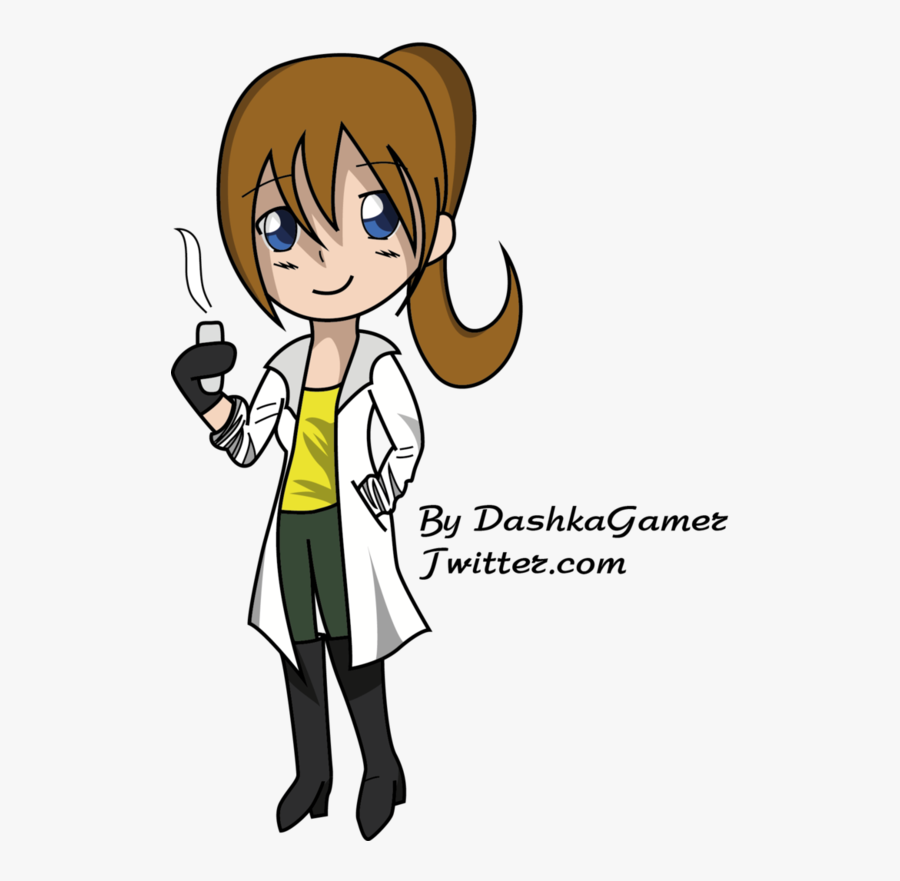 28 Collection Of Scientist Drawing Anime - Scientist Chibi, Transparent Clipart