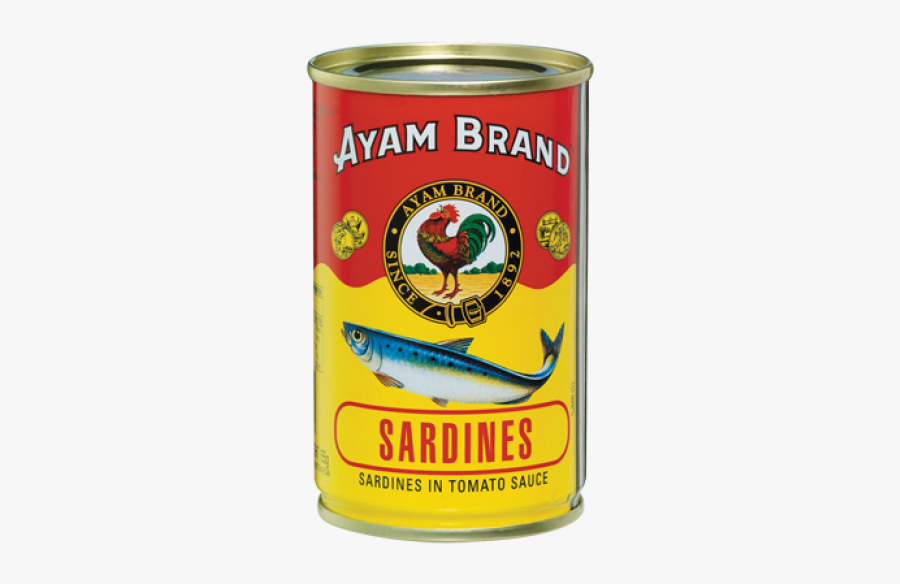 Clip Art Fidgety Fingers That Ayam - Ayam Brand Sardines In Tomato Sauce 425g, Transparent Clipart