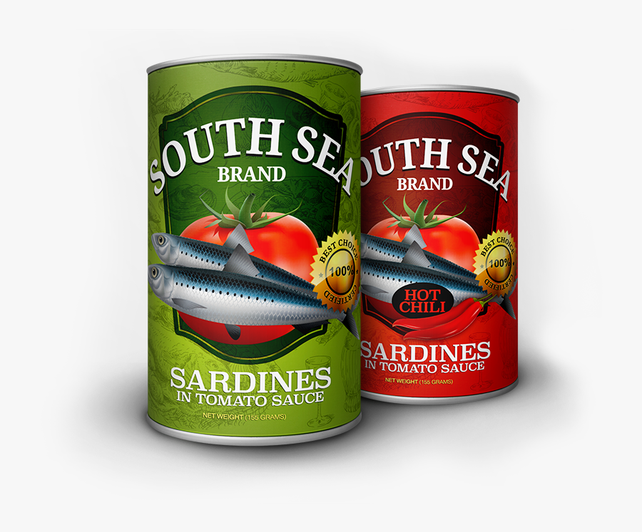 Clip Art South Sea Brand Packaging - Thunnus, Transparent Clipart