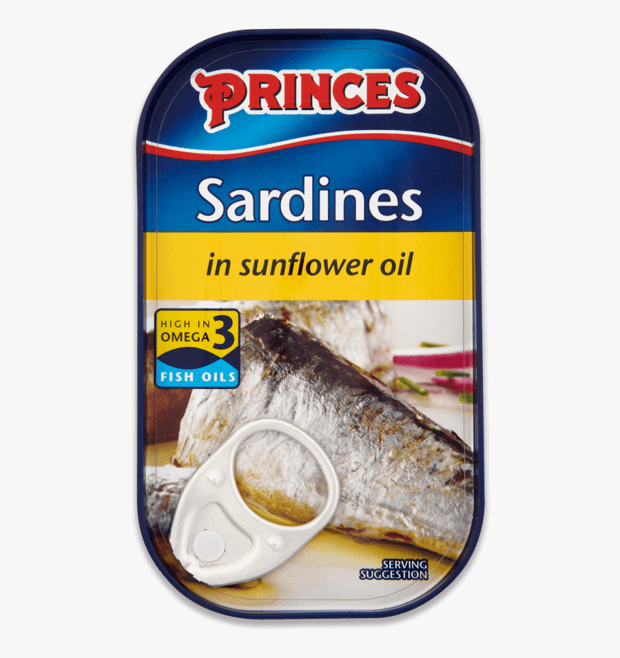 Princes Sardines In Sunflower Oil, Transparent Clipart