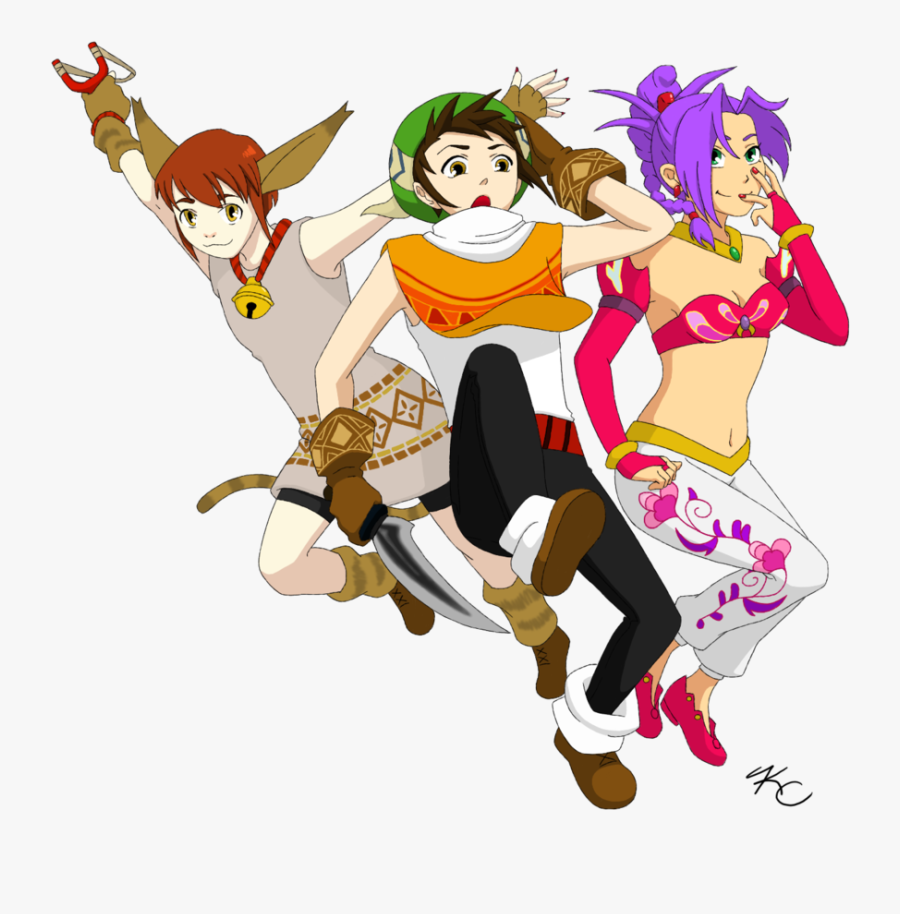 View Samegoogleiqdbsaucenao Dark Cloud Trio By Poefish-d38l52s - Cartoon, Transparent Clipart