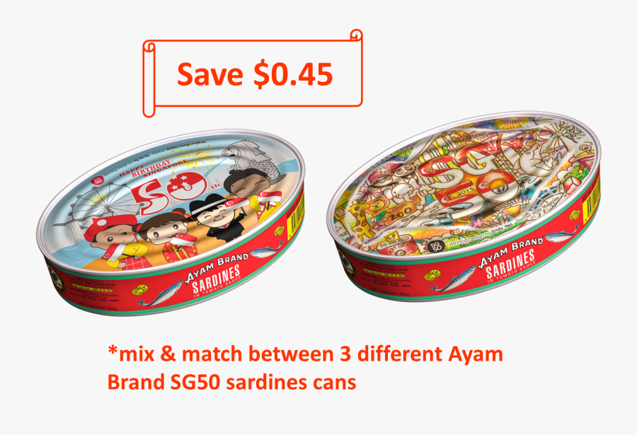 Transparent Sardines Png - Sg50, Transparent Clipart