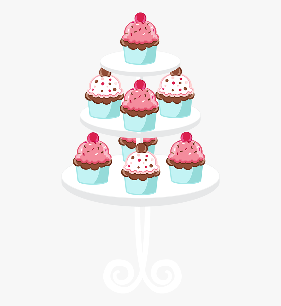 Cupcake, Transparent Clipart