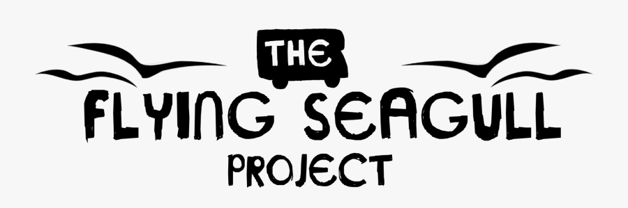Transparent Seagulls Flying Png - Black-and-white, Transparent Clipart