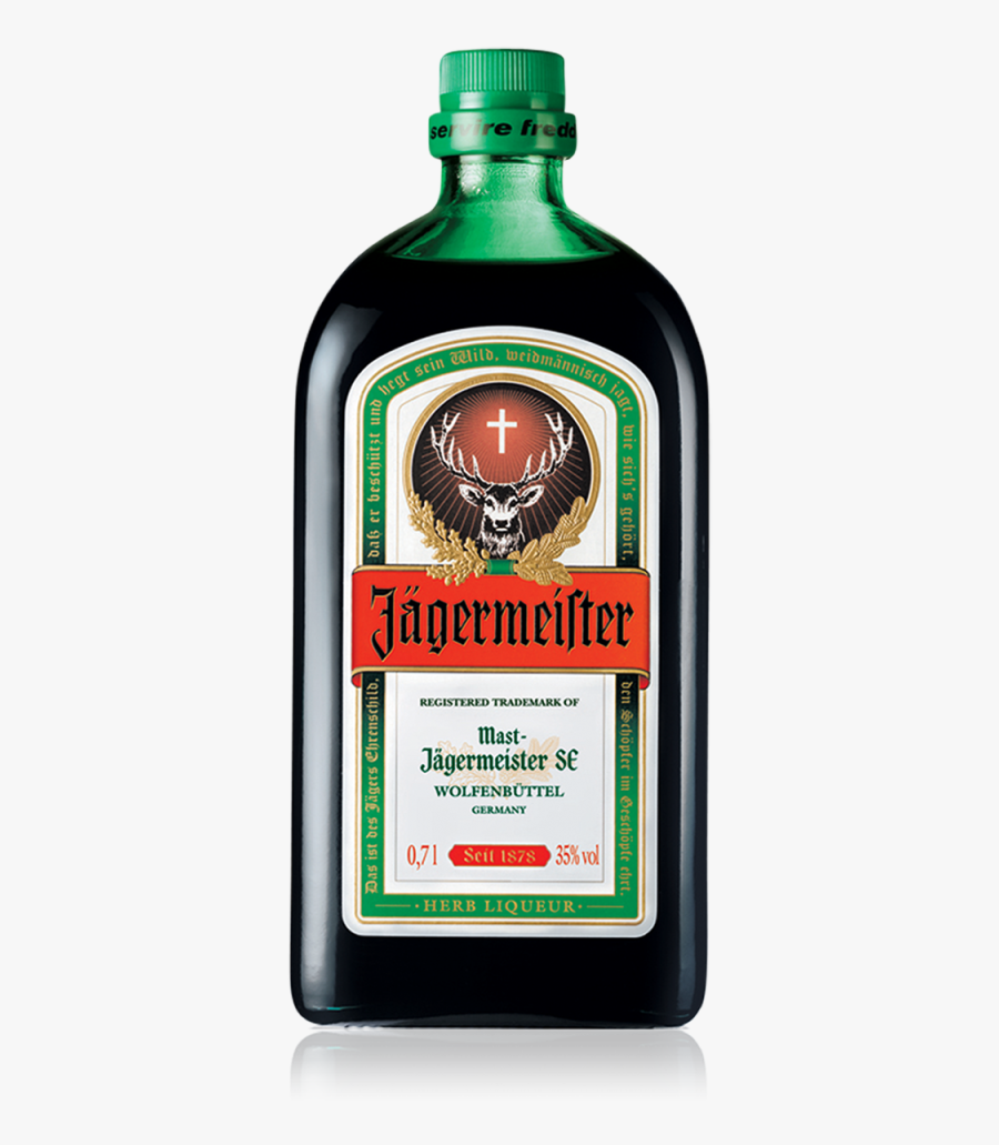 Jagermeister Bottle Png, Transparent Clipart