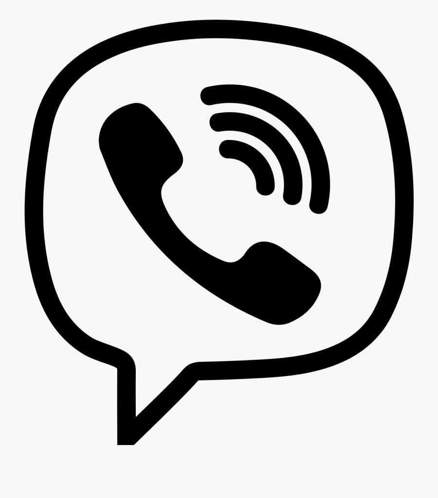 Line Art,line,symbol,clip Art,logo,black And White,graphics,trademark - Viber Png Logo Black, Transparent Clipart