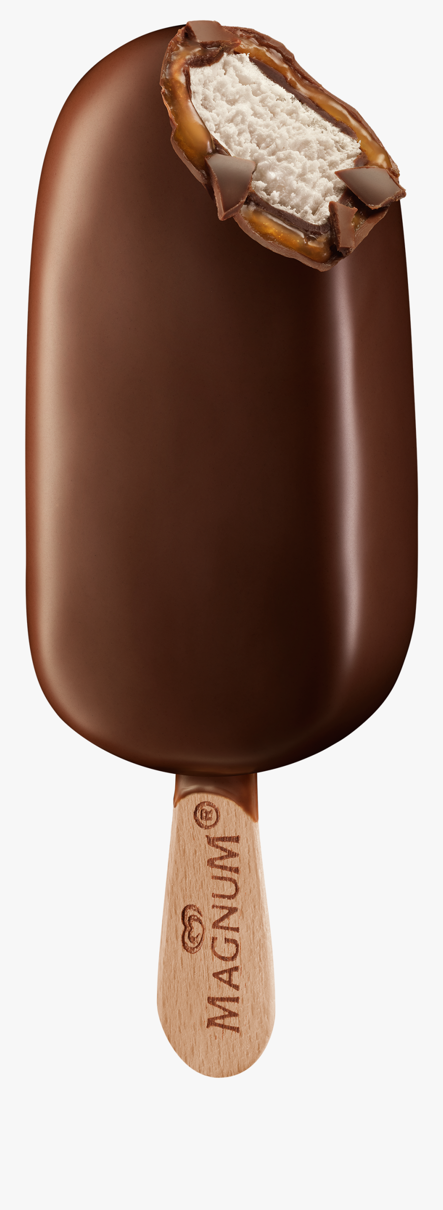 Mint Magnum Ice Cream, Transparent Clipart