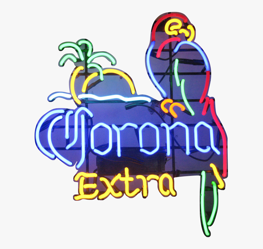 Corona Neon Sign Png - Neon Bar Signs Transparent, Transparent Clipart