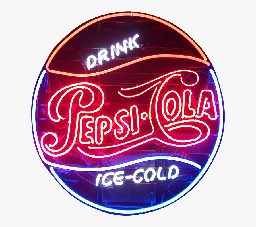 Neon Sign Png - Pepsi Cola Led Sign, Transparent Clipart