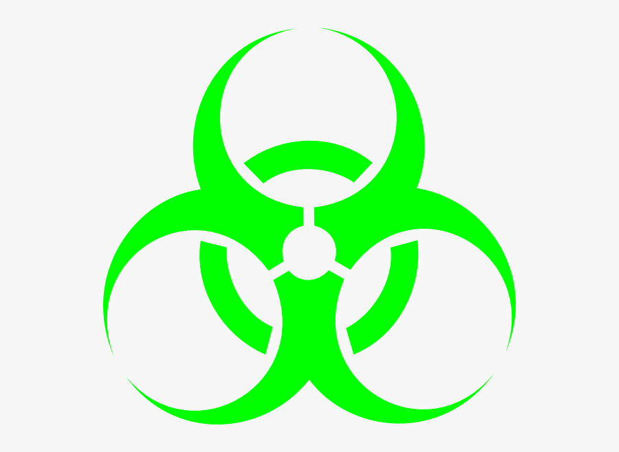 Transparent Biohazard Symbol, Transparent Clipart
