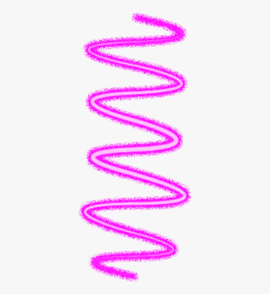 #neon #light #spiral #swirl #sticker #pink - Cool Effects For Picsart, Transparent Clipart