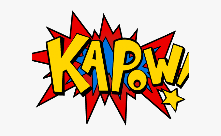 Boom Clipart Kapow - Pow Bang Boom Png, Transparent Clipart