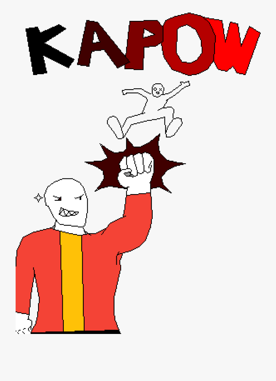 Kapow - Cartoon - Cartoon, Transparent Clipart