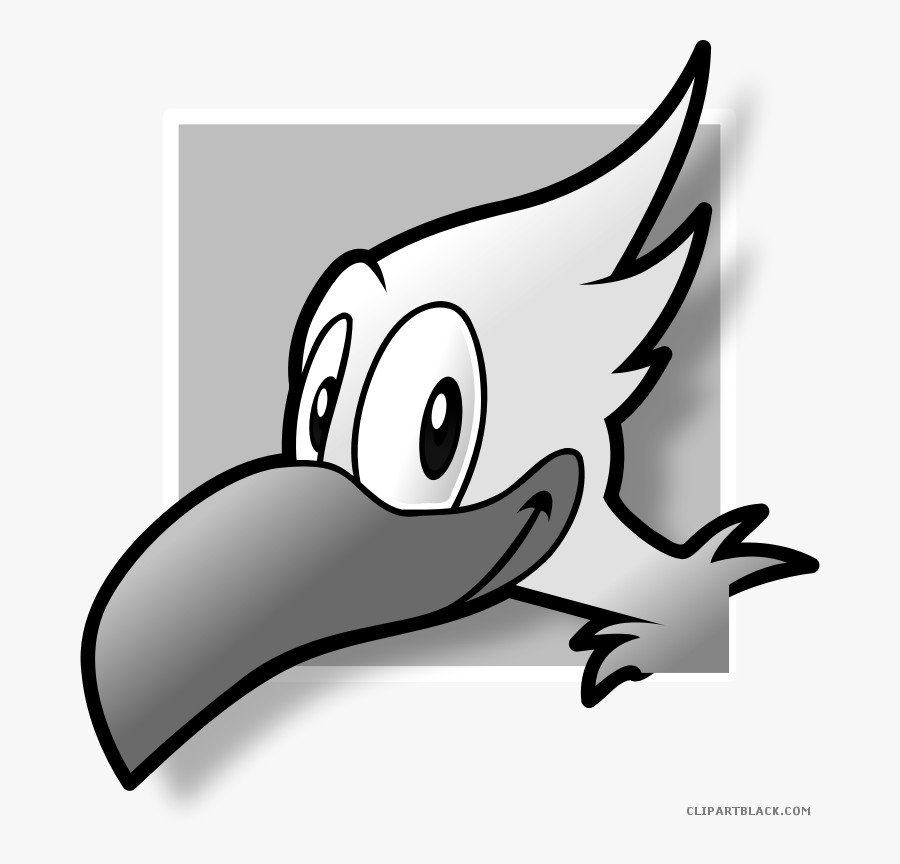 Nice Bird Animal Free Black White Clipart Images Clipartblack - Clip Art, Transparent Clipart