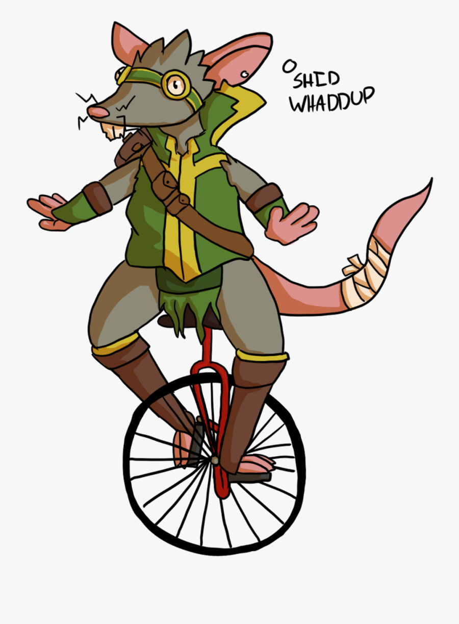 Rat Clipart Smelly - Cartoon, Transparent Clipart