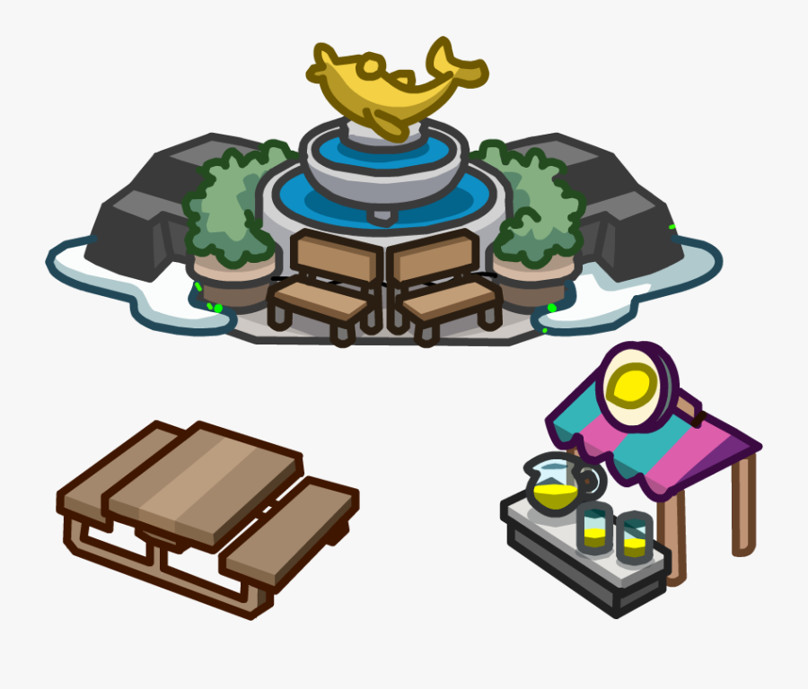 School & Skate Party Forest Map Icon - Club Penguin Map Png, Transparent Clipart