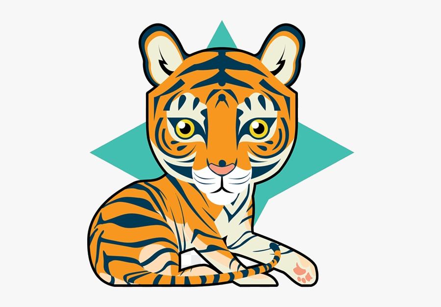 Tiger Great Horned Owl Siberian Clipart Transparent - Siberian Tiger, Transparent Clipart