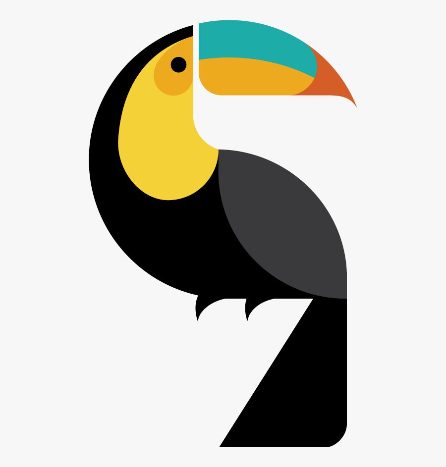 Clip Art Aves Studio - Belize Toucan Logo, Transparent Clipart