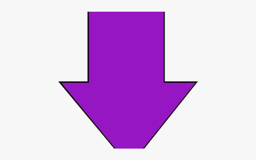 Arrow Clipart Purple, Transparent Clipart