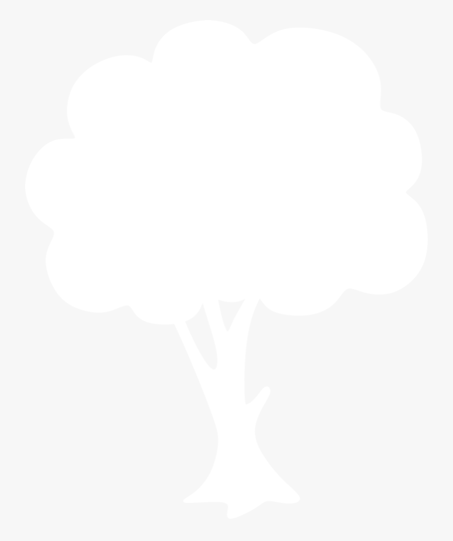 Apple Tree Clipart Silhouette, Transparent Clipart