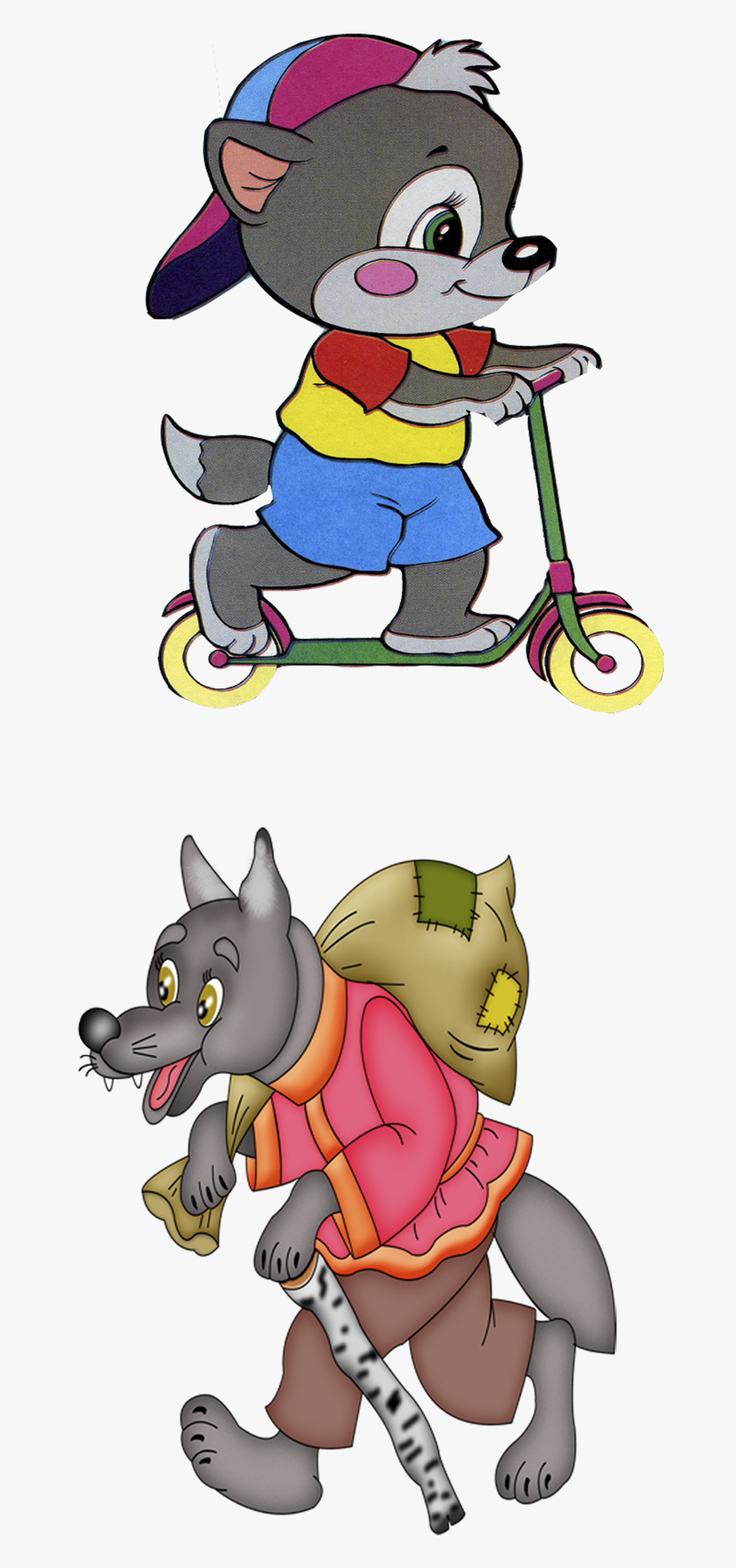 Волк Из Сказки Пнг, Transparent Clipart