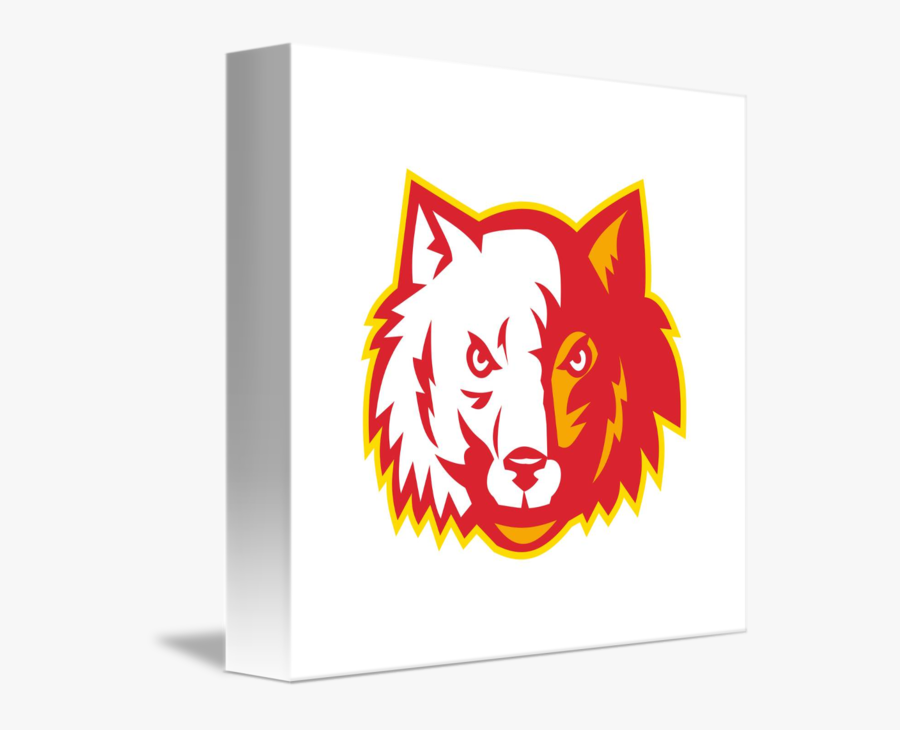 Wolf Head Png - Dog, Transparent Clipart