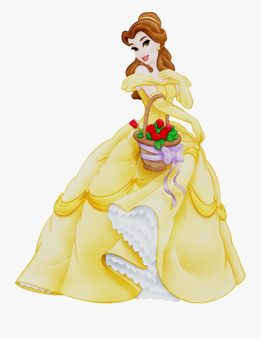 Belle Disney Princess, Transparent Clipart